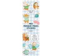 Mes marque page stickers - Cosy