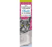 Mes marque-pages à colorier au numéro - Chats