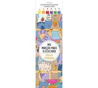 Mes marque-pages à colorier - Chats et compagnie