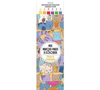 Collectif – Mes marque-pages à colorier – Chats et compagnie – Broché