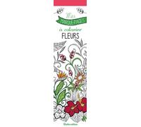 Mes marque-pages à colorier : Fleurs - Marica Zottino - Rustica - broché - Livre-jeu