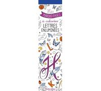 Mes marque-pages à colorier : Lettres enluminées