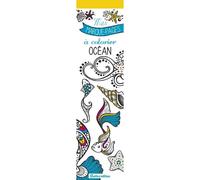 Mes marque-pages à colorier Océan - Marica Zottino - Rustica - broché - Livre-jeu