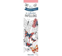 Mes marque-pages à colorier : Papillons