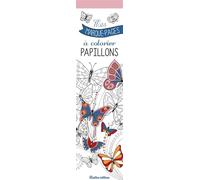 Mes marque-pages à colorier : Papillons