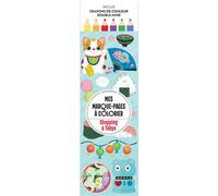 Mes marque-pages à colorier - Shopping à Tokyo