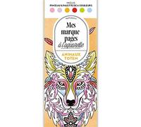 Collectif – Mes marque-pages à l'aquarelle – Animaux totem – Broché