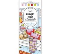 Mes marque-pages à l'aquarelle - Cosy à la maison Collectif (Auteur)