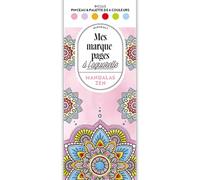 Mes marque-pages à l'aquarelle - Mandalas zen