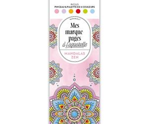 Mes marque-pages à l'aquarelle - Mandalas zen