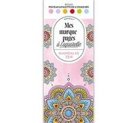 Mes marque-pages à l'aquarelle - Mandalas zen Collectif (Auteur)