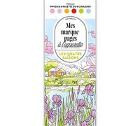 Collectif – Mes marque-pages à l'aquarelle – Quatre saisons – Broché