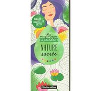 Mes marque-pages à peindre : Nature sacrée Pinceau et aqarelles