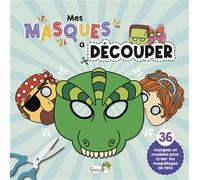 Mes masques à découper - Collectif - Grenouille - broché - Document jeunesse