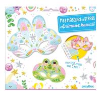 Mes masques en strass - Animaux Kawaii: Avec 400 strass dont 5 maxi !