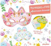 Mes masques en strass - Animaux Kawaii nouvelle édition: Avec 400 strass dont 5 maxi !
