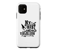 Mes Meilleures Vacances, Aventures, Voyages, Surf sur la Plage Coque pour iPhone 11