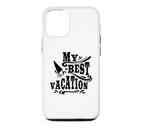Mes Meilleures Vacances, Aventures, Voyages, Surf sur la Plage Coque pour iPhone 12/12 Pro