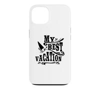 Mes Meilleures Vacances, Aventures, Voyages, Surf sur la Plage Coque pour iPhone 13