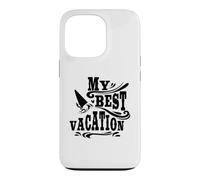 Mes Meilleures Vacances, Aventures, Voyages, Surf sur la Plage Coque pour iPhone 13 Pro