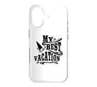 Mes Meilleures Vacances, Aventures, Voyages, Surf sur la Plage Coque pour iPhone 17