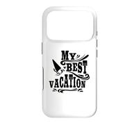 Mes Meilleures Vacances, Aventures, Voyages, Surf sur la Plage Coque pour iPhone 17 Pro