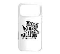 Mes Meilleures Vacances, Aventures, Voyages, Surf sur la Plage Coque pour iPhone 17 Pro Max