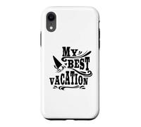 Mes Meilleures Vacances, Aventures, Voyages, Surf sur la Plage Coque pour iPhone XR