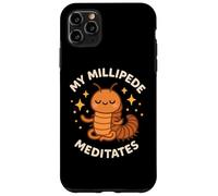 Mes Millipede Meditates Mille Pattes Thème Insectes Mignons Coque pour iPhone 11 Pro Max