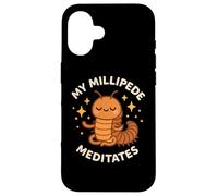 Mes Millipede Meditates Mille Pattes Thème Insectes Mignons Coque pour iPhone 16