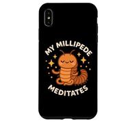Mes Millipede Meditates Mille Pattes Thème Insectes Mignons Coque pour iPhone XS Max