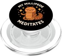 Mes Millipede Meditates Mille Pattes Thème Insectes Mignons PopSockets PopGrip pour MagSafe