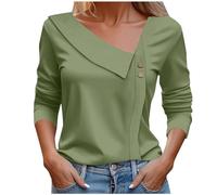 Mes Mode Femme Chic Pull De SoiréE Chemisier Manches Courtes Tee Shirts Longues Veste Et Elegant Hiver Haut Printemps Tunique Longue Blanche Boheme Manche Bouffante Pere