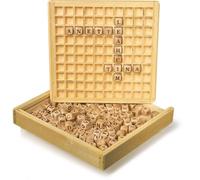 Small Foot Design – Jeu éducatif en bois « Créer des mots » Educate – Bois FSC – Mixte
