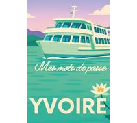 Mes mots de passe. livre de mots de passe, avec index alphabétique pour noter tous vos mots de passe. Carnet à remplir