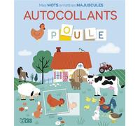 A la ferme - Mes mots en lettres majuscules autocollants - Dès 4 ans