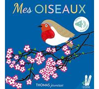 Mes oiseaux - Livre sonore à toucher bébé dès 6 mois avec grandes piles AAA alcalines incluses