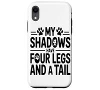 Mes Ombres Ont Quatre Pattes Et Une Queue Disant Amour du Coque pour iPhone XR