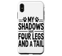 Mes Ombres Ont Quatre Pattes Et Une Queue Disant Amour du Coque pour iPhone XS Max