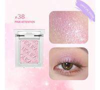 Mes ombres préférées 38 ROSE ATTENTION, palette de poudre d'ombre à paupières lumineuse et naturelle, haute pigmentation, finition fondante, longue tenue, couleur intense, maquillage des yeux 24h, cos