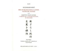 Mes os blancs sur la lande Notes de voyage - Basho Matsuo - William Blake - broché - Poésie