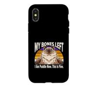 Mes os sont partis, Je suis Une flaque d'eau, Maintenant C'est Un Bon Chat Coque pour iPhone X/XS