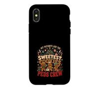 Mes Patients sont Les Plus adorables Cookies Peds Crew Christmas Coque pour iPhone X/XS