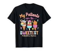 Mes Patients sont l'infirmière pédiatrique la Plus Douce des Vacances d'été T-Shirt