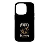 Mes Personnages Preferes sont Fictifs Lecteur Passion Coque pour iPhone 14 Pro