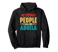 Mes personnes préférées m'appellent Abuela Vintage Mother's Day Sweat à Capuche