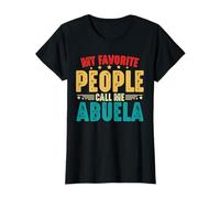 Mes personnes préférées m'appellent Abuela Vintage Mother's Day T-Shirt