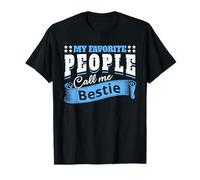 Mes Personnes préférées m'appellent Bestie Vintage Fun T-Shirt