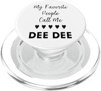 Mes Personnes préférées m'appellent Dee Dee, Tante, Grand-mère, Maman PopSockets PopGrip pour MagSafe