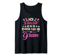 Mes personnes préférées m'appellent Gram Funny Mother's Day Débardeur